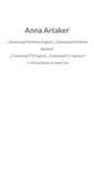 Mobile Screenshot of anna-artaker.net